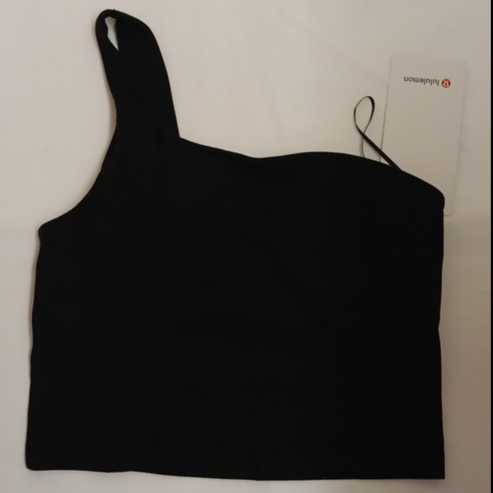 Lululemon Asymmetrical sports tank top black